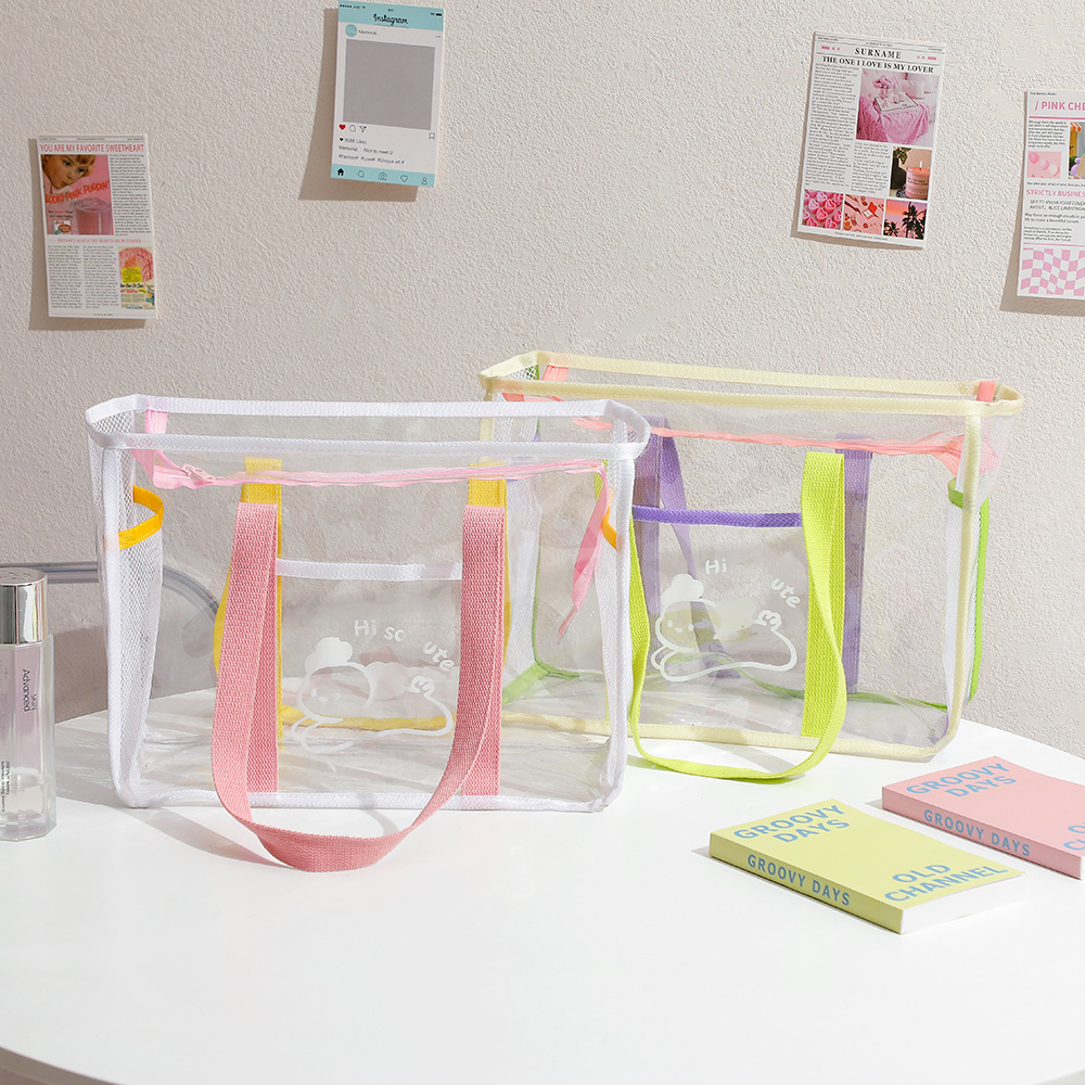 New Transparent Jelly PVC Hand - Tote Bag Beach review and price