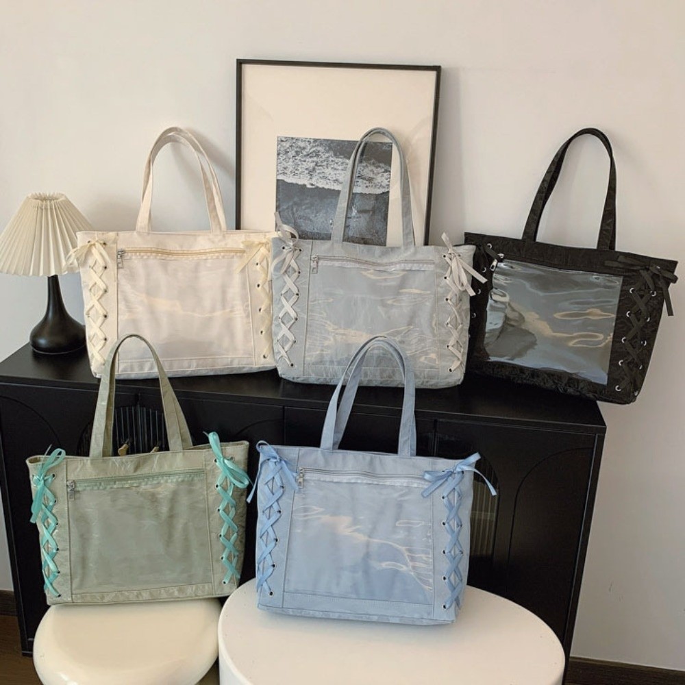 Lace-up Simple Itabag Badge Di - Tote Bag Beach review and price