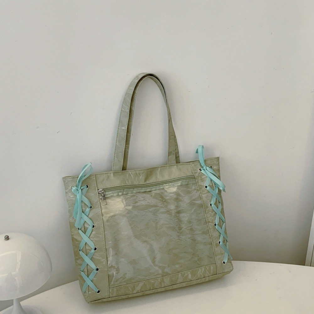 Lace-up Simple Itabag Badge Di - Tote Bag Beach review and price