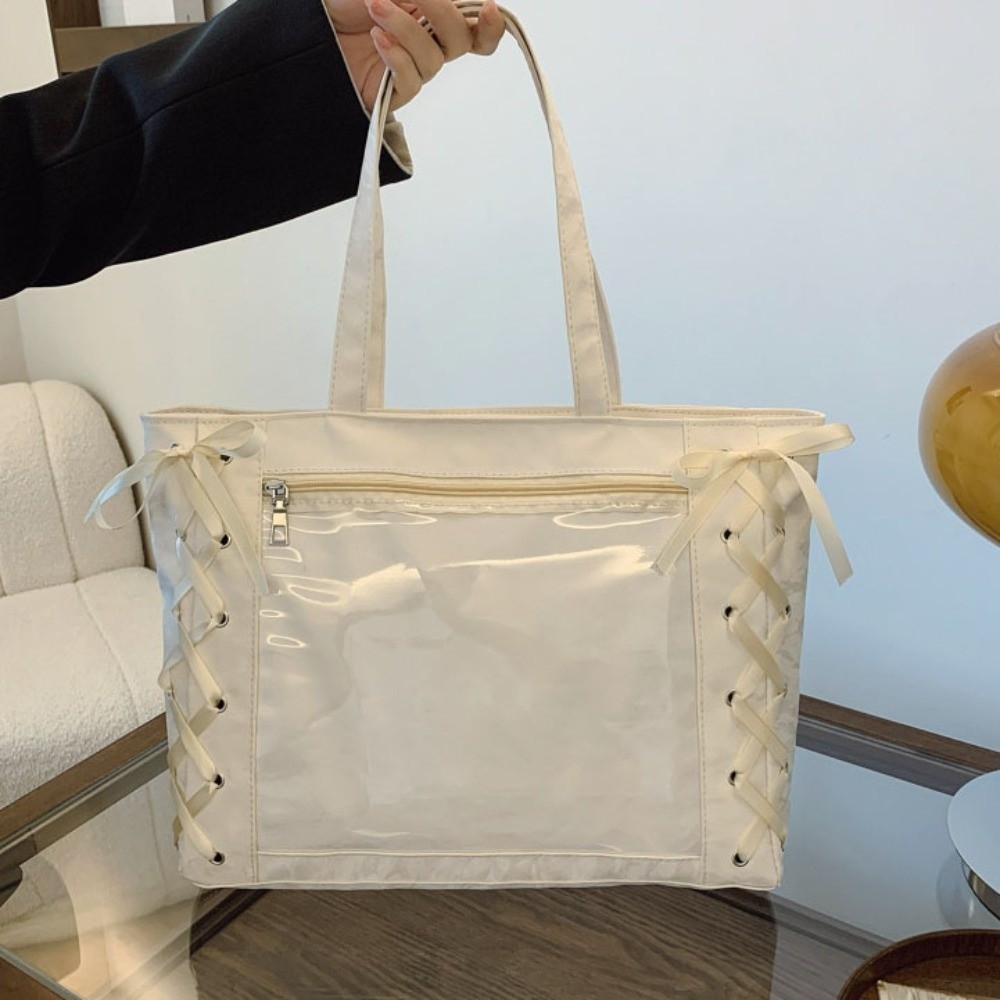 Lace-up Simple Itabag Badge Di - Tote Bag Beach review and price